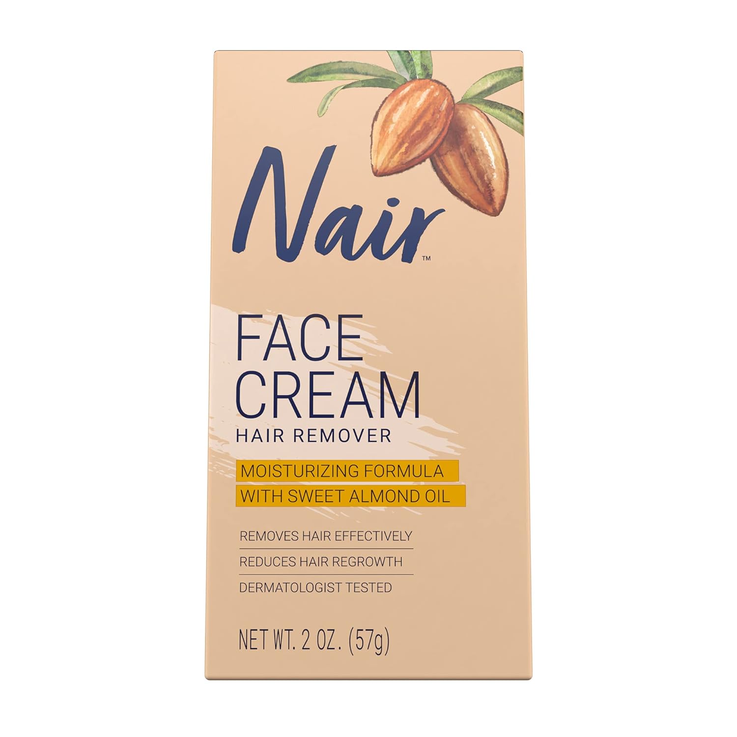 Nair Hair Remover Moisturizing Face Cream